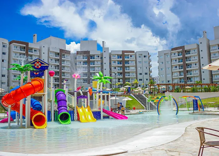 Lagoa EcoTowers Resort - Acesso gratuito ao Lagoa Termas Parque e Ecopraia